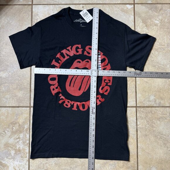 The Rolling Stones '78 Tour T-Shirt  Hot Topic Women's SMALL New - Picture 2 of 3